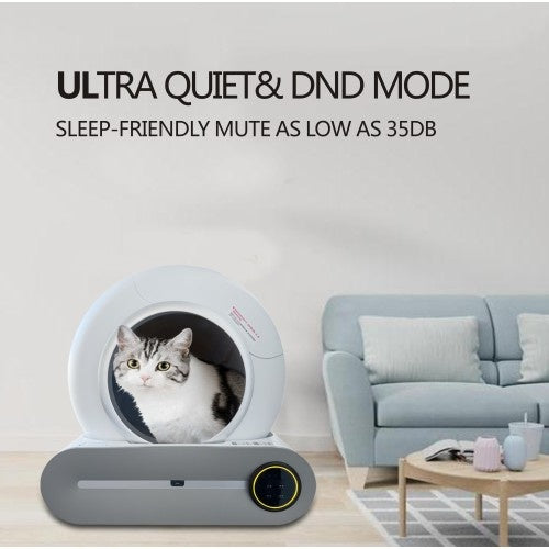 Smart Cat Litter Box The Cat Litter Box Is Self-cleaning