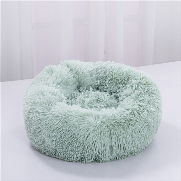 Dog Beds For Small Dogs Round Plush Cat Litter Kennel Pet Nest Mat Puppy Beds