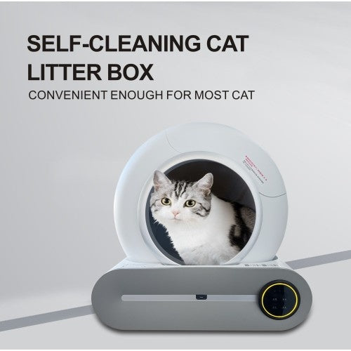 Smart Cat Litter Box The Cat Litter Box Is Self-cleaning