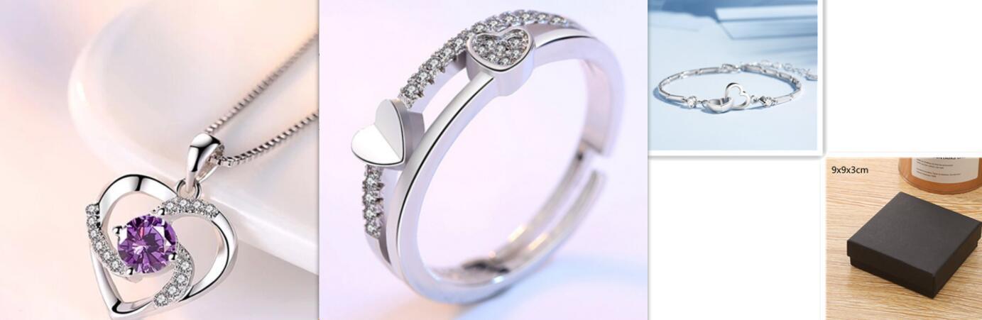 Charms 925 Sterling Silver Bracelets Bangles for Women