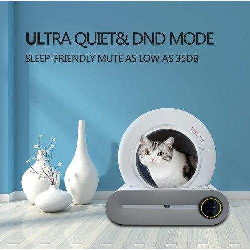 Smart Cat Litter Box The Cat Litter Box Is Self-cleaning